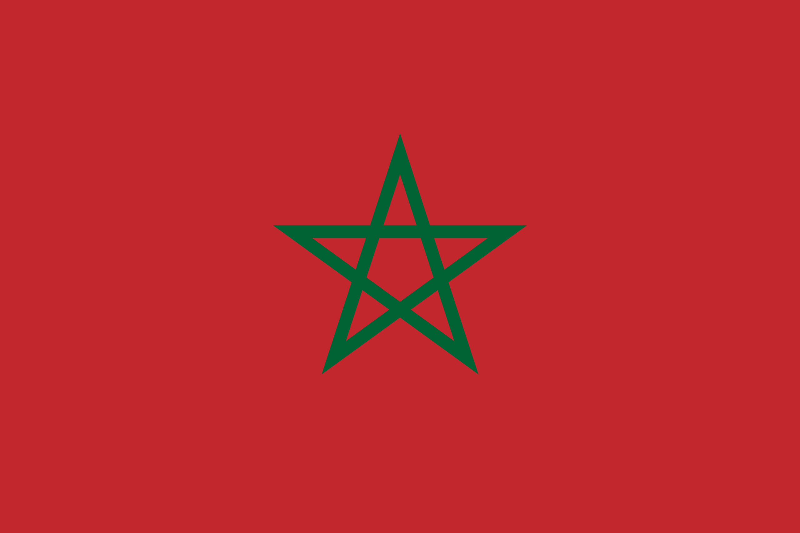 المغرب flag